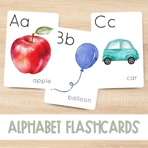 Montessori Alphabet Flashcards: Printable Learning Cards (PDF Download)