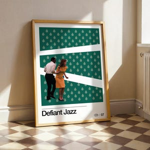 Impresión de Jazz desafiante por la separación: separación, póster de separación, impresión de separación, regalo de separación, lumon, milchick, helly r, jazz desafiante