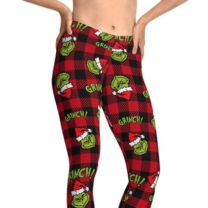 Grinch Leggings Etsy