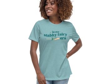In My Stabby Fairy Era Tee | Shot in the Dark Bookish Tee Fairycore Aesthetic
