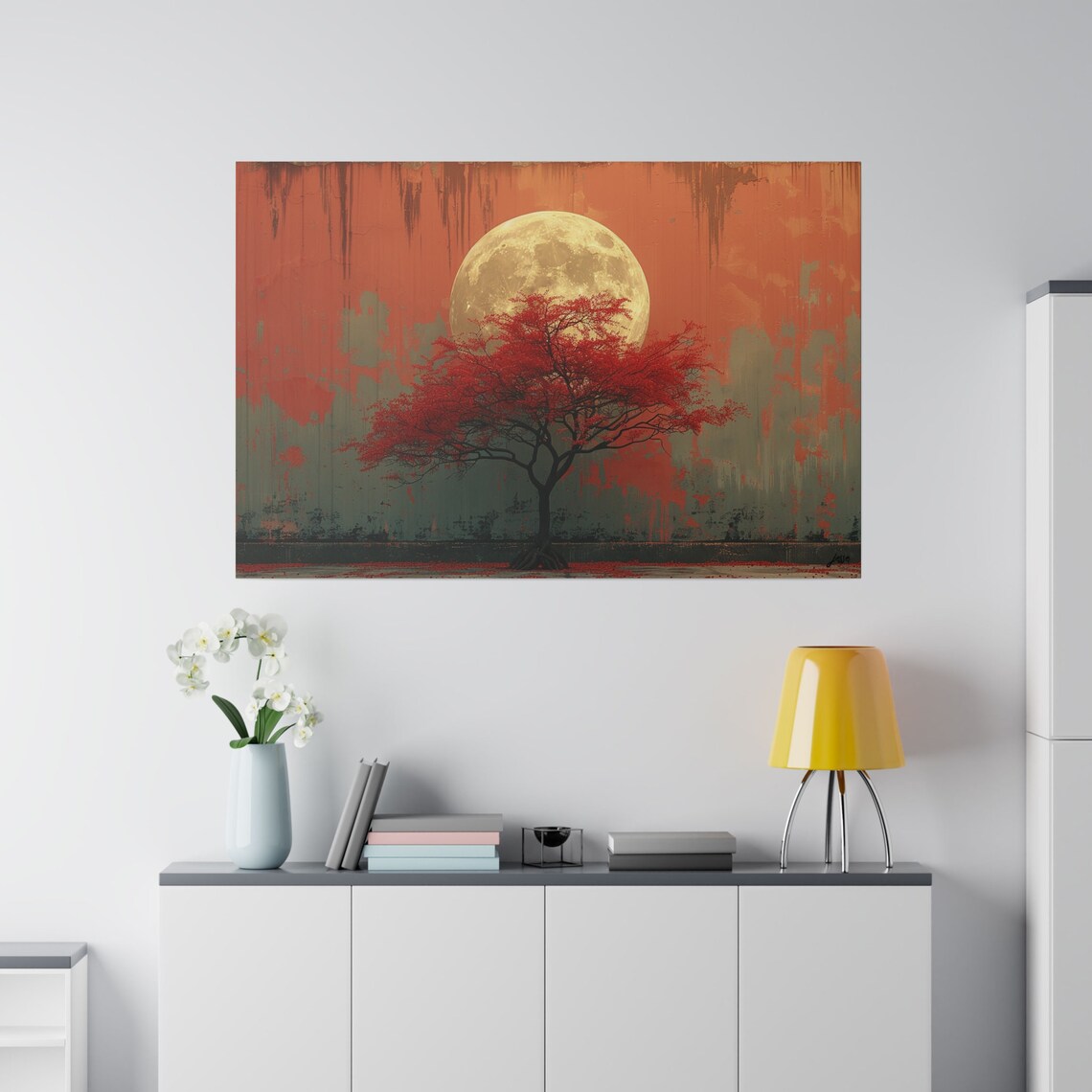 Extra Large Wall Art for Any Room, Cherry Blossom Tree Wall Art Extra