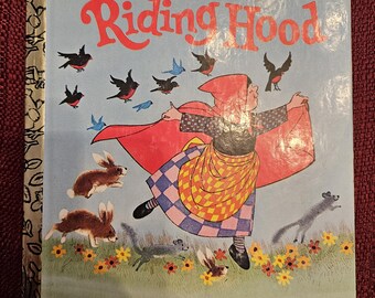 1979 Little Red Riding Hood, A Little Golden Book - Etsy