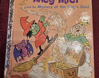 Wacky Witch & the Mystery of the King's Gold 1973 Little Golden Book Jean Lewis
