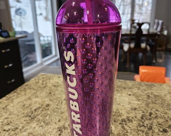 Starbucks Summer 2024 Purple Holographic Dots Dome Lid Venti Cold Cup Tumbler