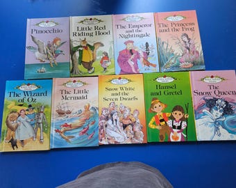 Ladybird Well Loved Tales 9 Book Set Hardcover Fairy Tale Books 1980