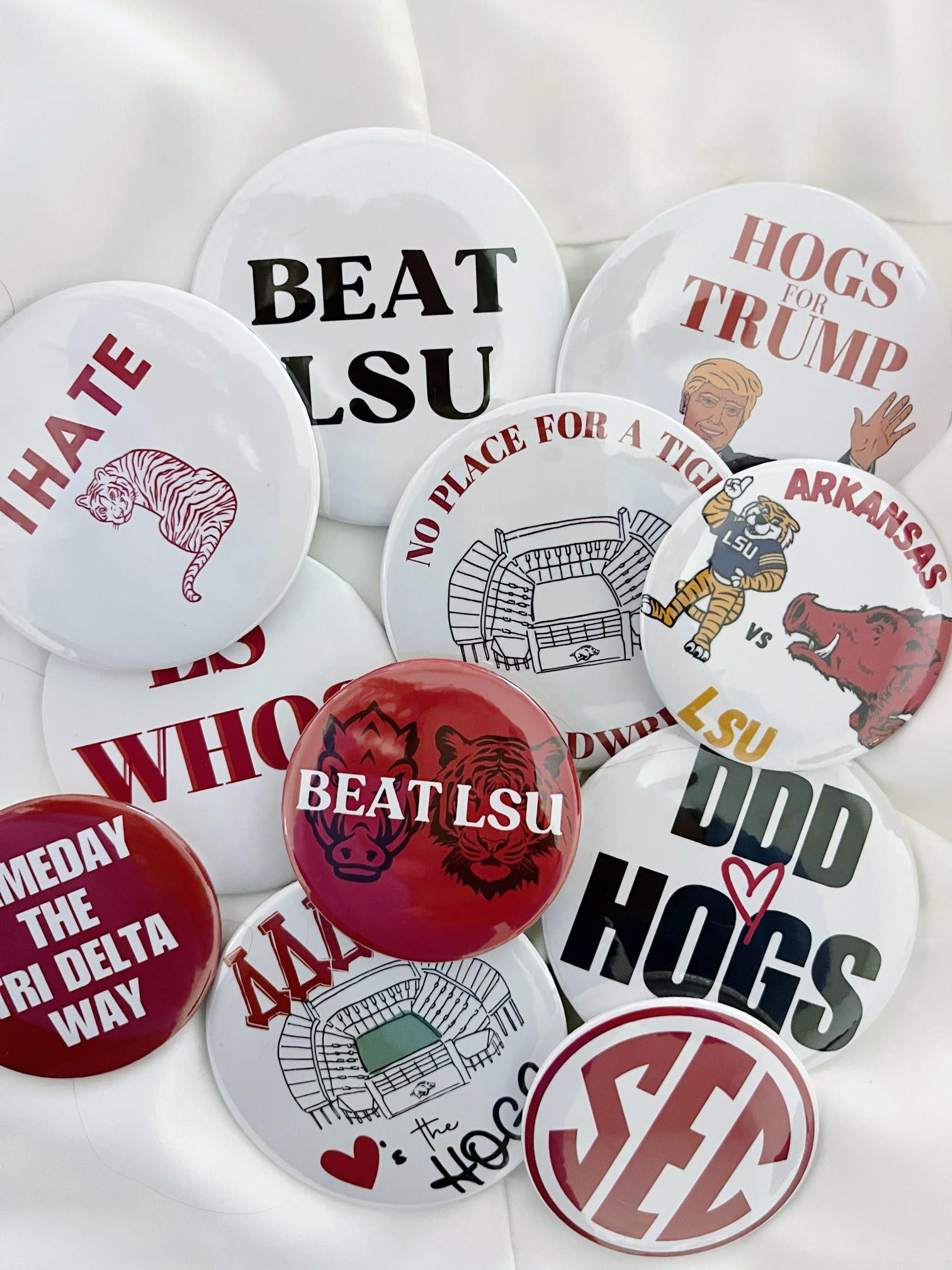 BEAT LSU Button - Etsy