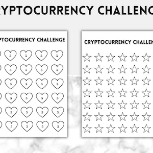 Ultimate Cryptocurrency Tracker | Digital & Printable Crypto Portfolio Management