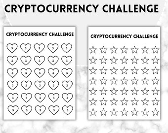 Ultimate Cryptocurrency Tracker | Digital & Printable Crypto Portfolio Management