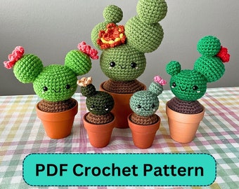 Bubble Cactus Crochet Pattern (PDF only) MerryMakes
