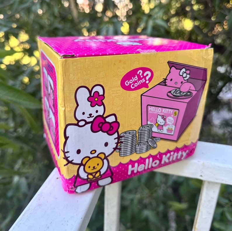 Hello Kitty Bank Etsy