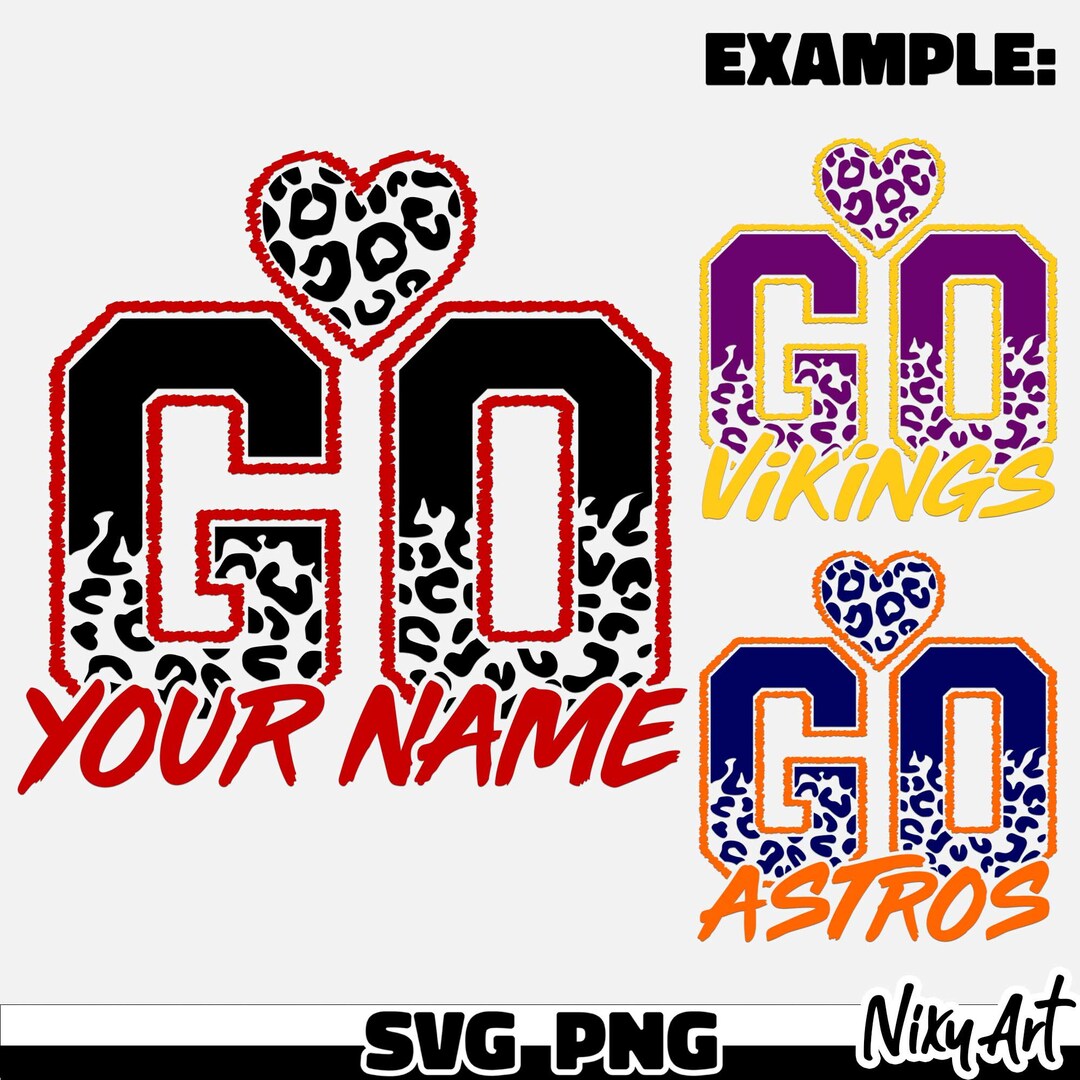 Custom Team Mascot Svg Png Personalized School Spirit Etsy