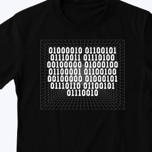 Camiseta de código binario "El mejor papá del mundo", camiseta tecnológica para el Día del Padre