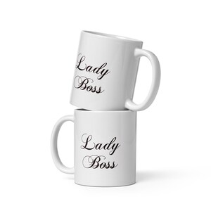 Boss Lady Mug, Boss Lady Coffee Cup, Boss Lady Gift