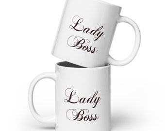 Girl Boss Mug | Boss Lady Mug | Boss Lady Gift Mug | Female Boss Gift Mug | Boss Lady Coffee Cup | Boss Lady Gift Mug | Boss | Lady | Mug