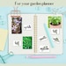 Printable Herbs Vegetables Garden Label Markers,plant Stakes Label ...