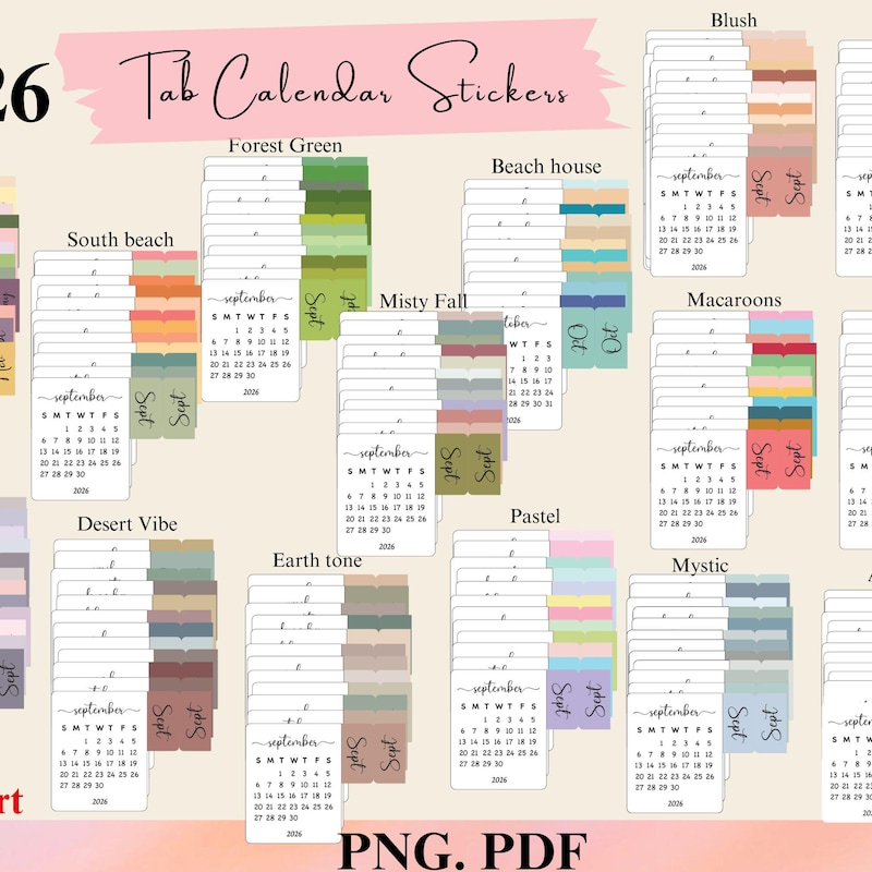 Index Stickers - Etsy