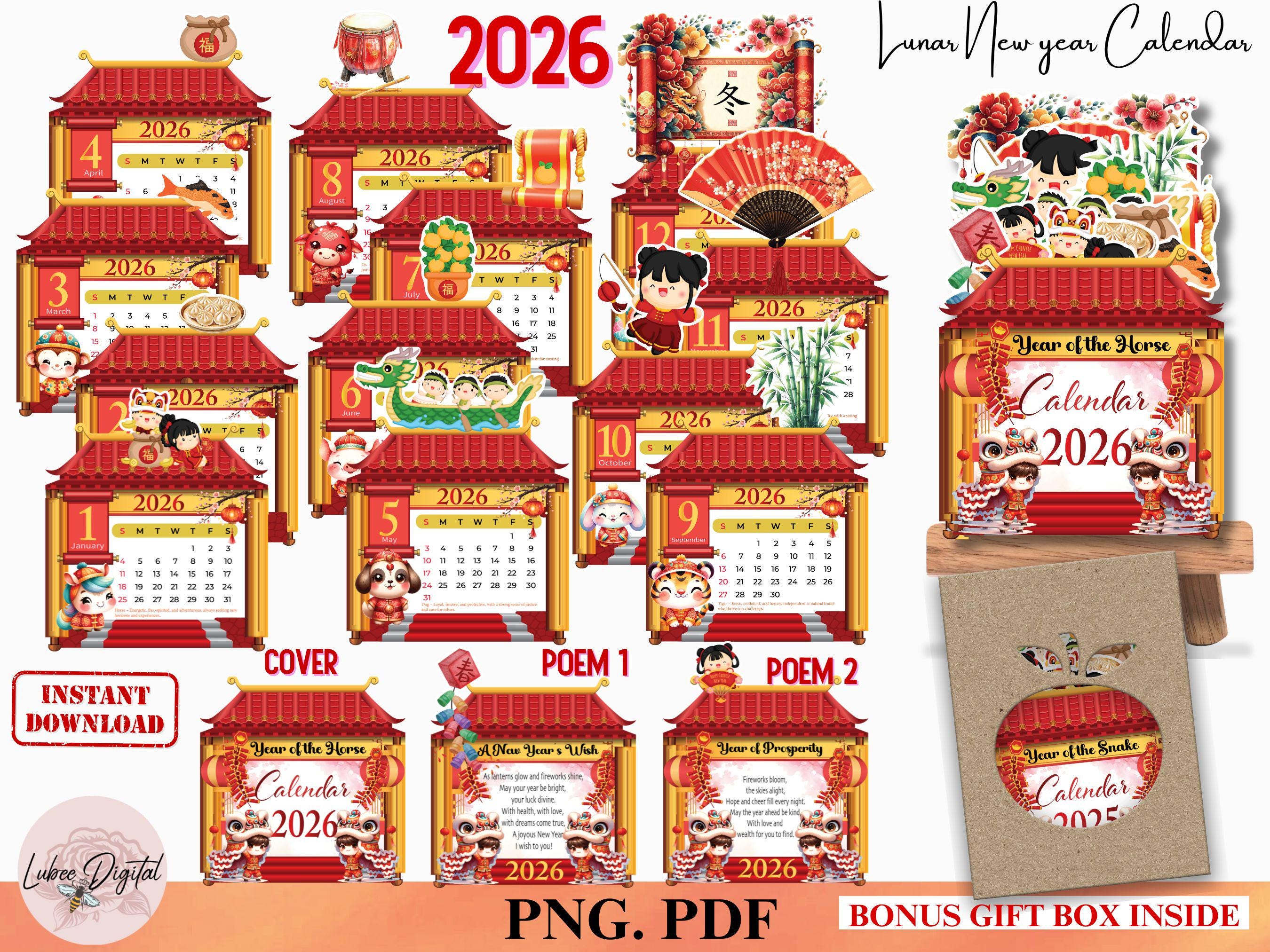Seelenzauber Wandkalender Reisezauber China DIN A4 Kalender für 2024