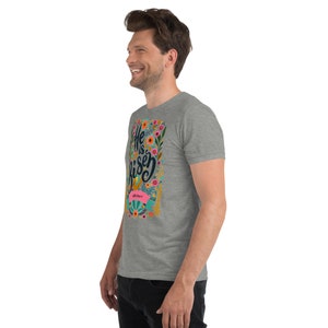 Faith-inspired Women's Short Sleeve Tee - He Is Risen!, Unique Catholic Gifts For Moms, Teens, Girls on Easter, Resurrection Sunday