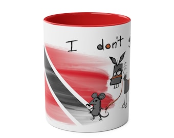 11oz Ceramic Mug with Trinidad and Tobago Flag RA