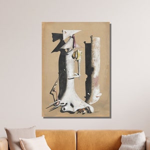 Yves Tanguy Untitled 1947, Yves Tanguy Canvas Wall Art, Reproduction Print, Tanguy Artwortk, Canvas/Panel Home&Office Decor Gift 18