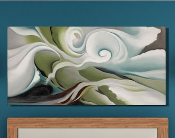 Georgia O'Keeffe Canvas Wall Art, Georgia O'Keeffe Nature Forms - Gaspe Art Print, Reproduction Art, American Modernism, Home&Office Decor 5