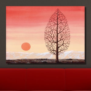 René Magritte Canvas Wall Art, The Search for the Absolute by Rene Magritte, Abstract, Reproduction Print, Home&Office Canvas Wall Decor 46