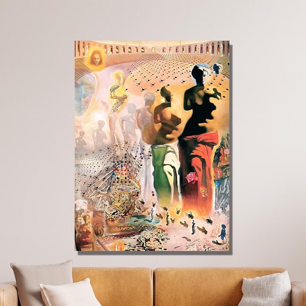 Salvador Dali Canvas Wall Art, Hallucinogenic Toreador by Salvador Dali, Salvador Dali Poster and Panel, Home&Office Wall Decor Gift 42