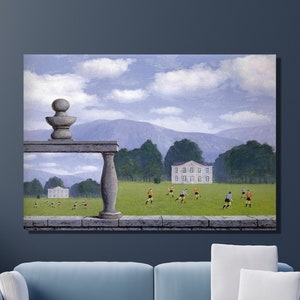 René Magritte Wall Art, Representation by René Magritte Art Print, Surrealism Art, Reproduction Print, Home&Office Canvas Wall Decor Gift 24