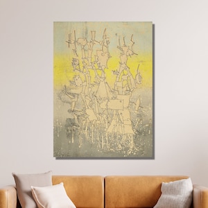 Rhabdomancy, from: Brunidor Portfolio No. 1 by Yves Tanguy, Yves Tanguy Canvas Wall Art, Reproduction Print, Canvas/Panel Home&Office Decor9