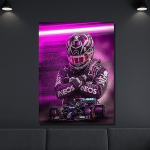 Lewis Hamilton, F1 Mercedes AMG Lewis Hamilton Poster, F1 Fan Gift, Formula 1 Wall Decor, Hamilton Poster Wall Art, Home&Office Decor 13