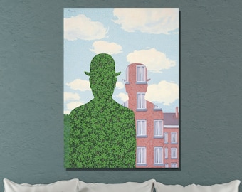 René Magritte Canvas Print: Surrealist Home & Office Wall Art