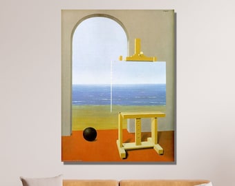 La Condition Humaine-rene Magritte,home Office Decor,surrealist