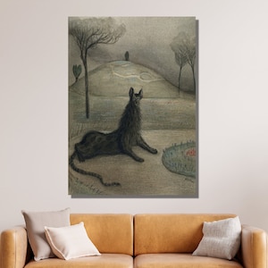 Alfred Kubin Canvas Print: Surrealist Wall Art