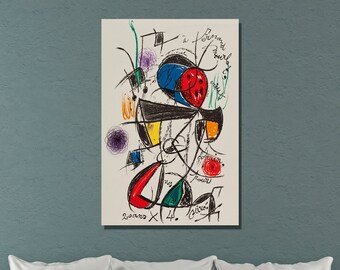 ジョアン・ミロのシュルレアリスム作品、1947年 - Etsy 日本