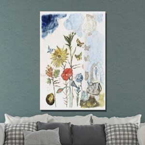 Salvador Dali Canvas Wall Art, Salvador Dali Flowers - Fleurs Art, Surrealism, Salvador Dali Poster, Reproduction, Home&Office Decor Gift 55