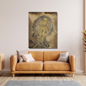 Salvador Dali Raphaelesque Kopf explodiert, Surrealismus Kunst, Salvador Dali Ausstellung Poster Druck, Salvador Dali Home&Office Dekor Geschenk 3