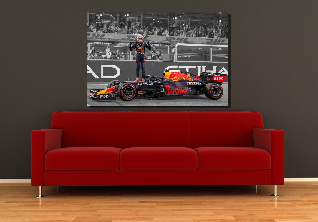 Max Verstappen Canvas, Max F1 Canvas, Red Bull Racing, Formula One