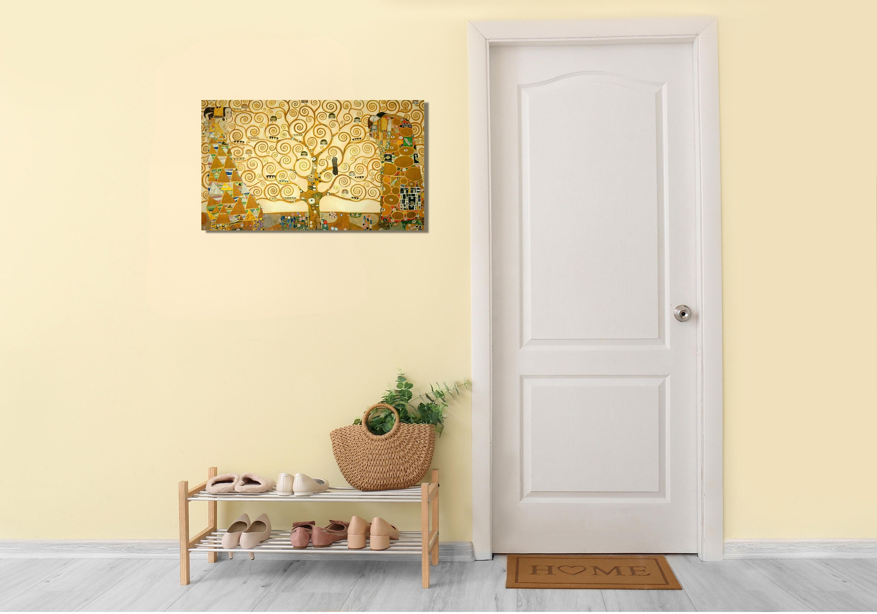 Gustav Klimt Canvas Wall Art Gustav Klimt the Tree of Life - Etsy
