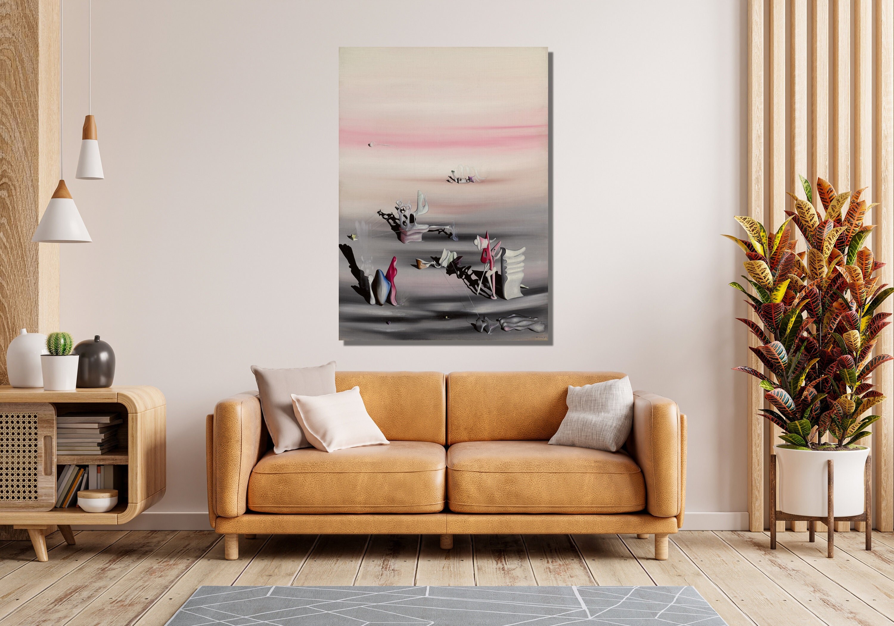 Yves Tanguy 'extinction of Species II' Canvas Art Print - Etsy Canada