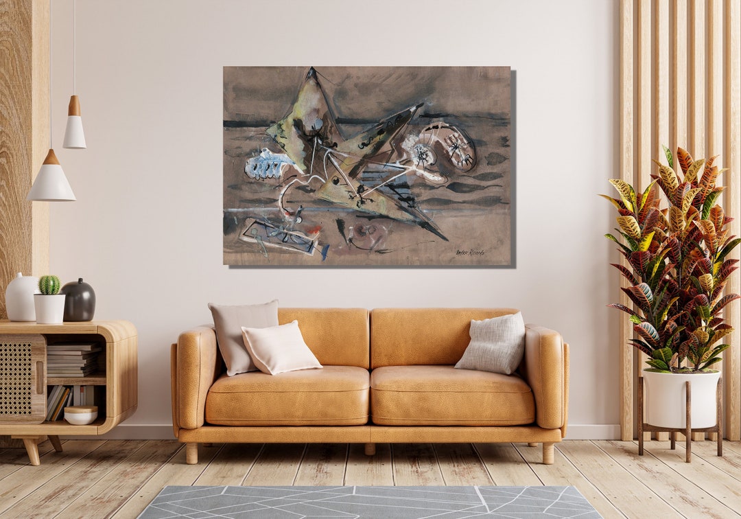 Mark Rothko Abstract Canvas Print, Expressionism Wall Art - Etsy