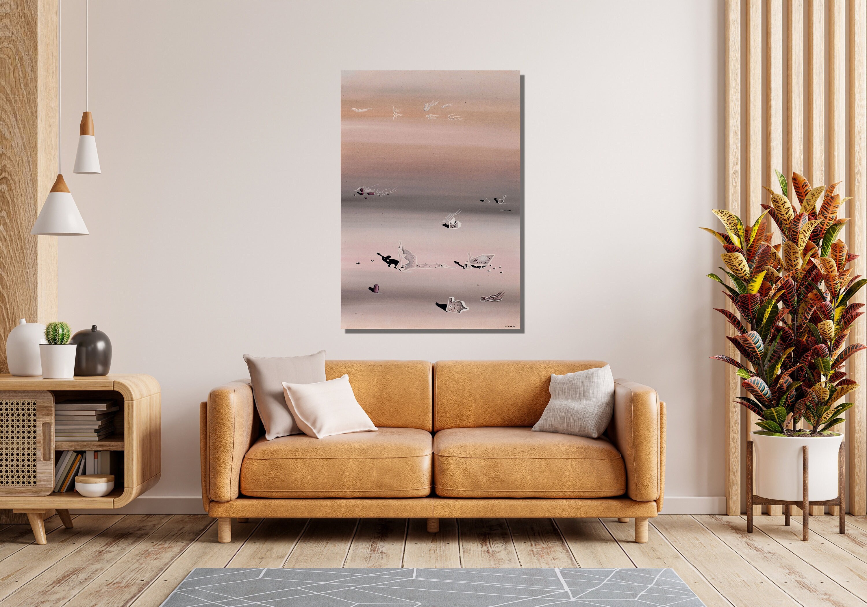 Yves Tanguy Canvas Print: Abstract Art Reproduction, Home & Office