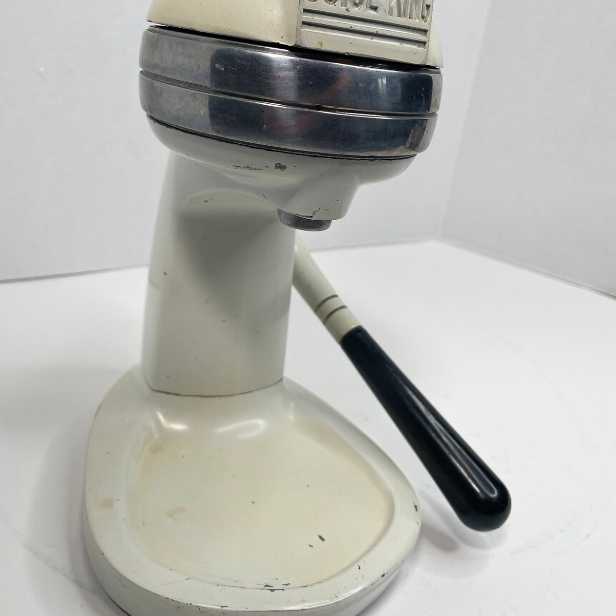 Vintage Juicer JUICE-KING Manual J.K. 30 USA White Enamel & Chrome - Etsy