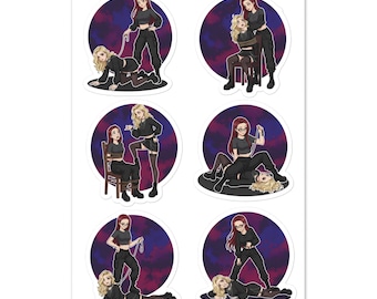 Stickervel Shibari Sisters