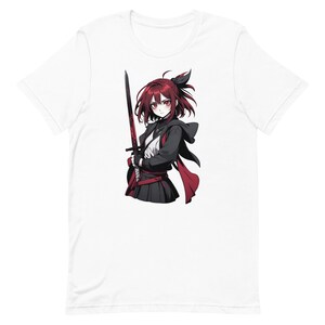 Anime Girl with a Sword T-Shirt | Unisex t-shirt