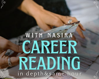 SAME HOUR Tarot Reading: PSYCHIC Reading - Career Reading, Tarot for Financials / Job, Future Career Prospects, Direct Insights with Nasira