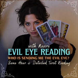 Same Hour Psychic Reading - EVIL EYE READING - Tarot Legung in Same Hour- Wer schickt mir den Evil Eye? Energie lesen, lernen und schützen