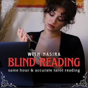 Same Hour Tarot Reading, Blind Reading, Psychic Reading, Fast Detailed Tarot Reading in one hour, Future Predictions, Accurate Readings