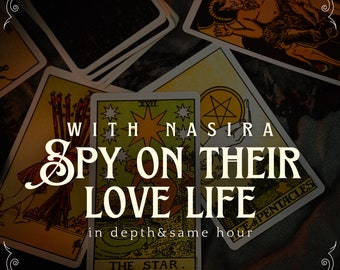 SAME HOUR Love Tarot Reading, PSYCHIC Reading- In Depth Reading, Future Love Prospects, Heart Insights with Nasira