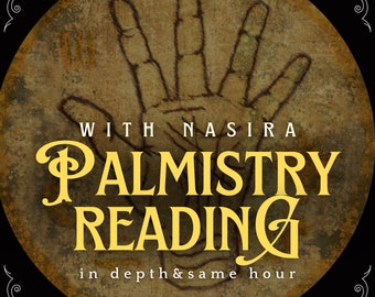 Same Hour Reading: Hand Reading, Palm Reading, Psychic Reading, Palmistry Reading, Future Prospects, Love, Career, Family Reading, by Nasira