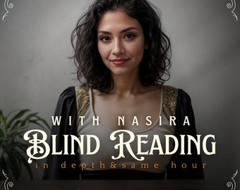 Tarot Reading- Same Hour Blind Tarot Reading / Fast Tarot Reading /  Psychic Tarot Cards Reading / Blind Reading / From Nasira